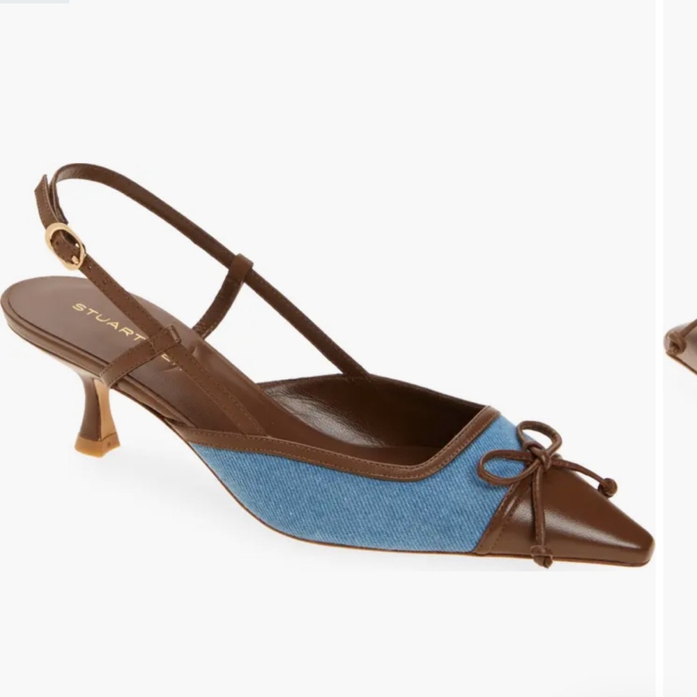 Kitty Slingback Stuart Weitzman stunning shoes
